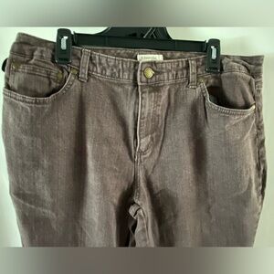 St. John's Bay Stretchboot Dark Brown Pants